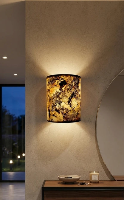 Applique murale Véra Pierre de Lune dans un intérieur de  maison contemporaine